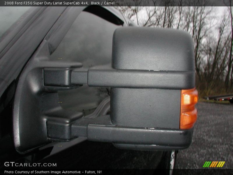 Black / Camel 2008 Ford F350 Super Duty Lariat SuperCab 4x4