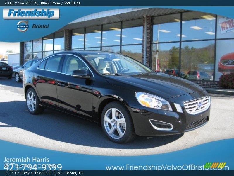 Black Stone / Soft Beige 2013 Volvo S60 T5
