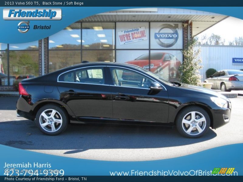Black Stone / Soft Beige 2013 Volvo S60 T5
