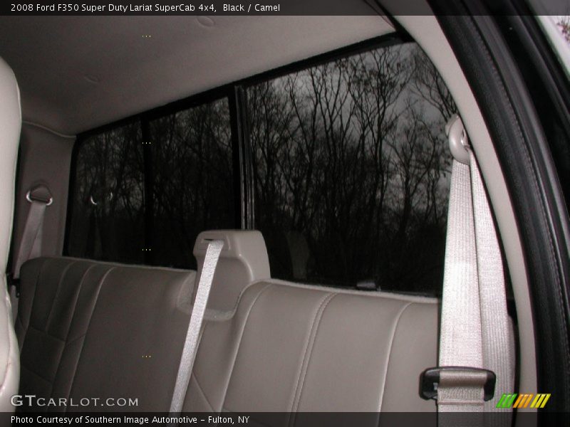 Black / Camel 2008 Ford F350 Super Duty Lariat SuperCab 4x4