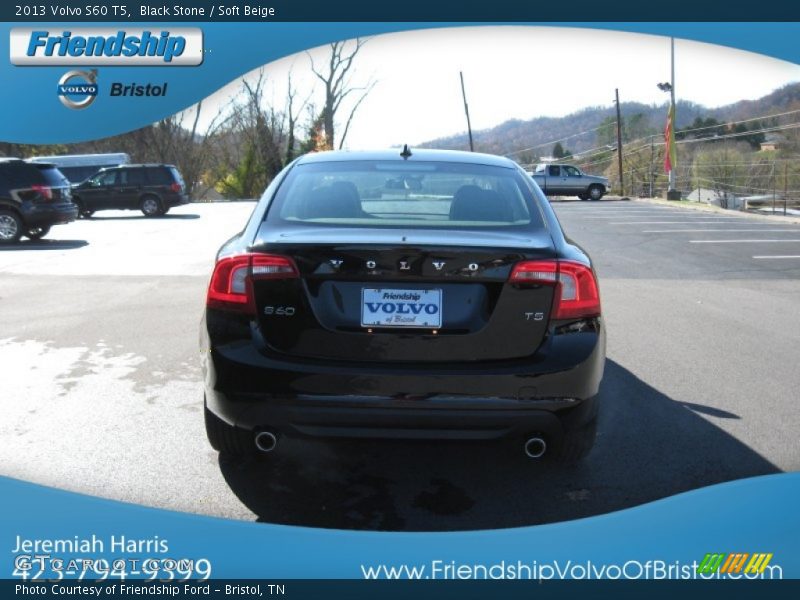 Black Stone / Soft Beige 2013 Volvo S60 T5
