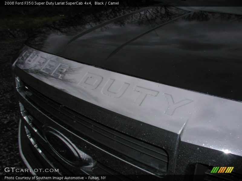 Black / Camel 2008 Ford F350 Super Duty Lariat SuperCab 4x4