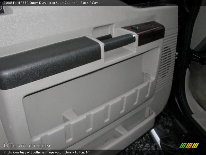 Black / Camel 2008 Ford F350 Super Duty Lariat SuperCab 4x4