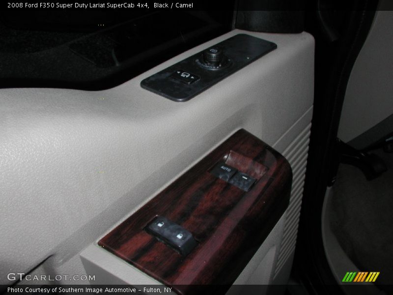 Black / Camel 2008 Ford F350 Super Duty Lariat SuperCab 4x4