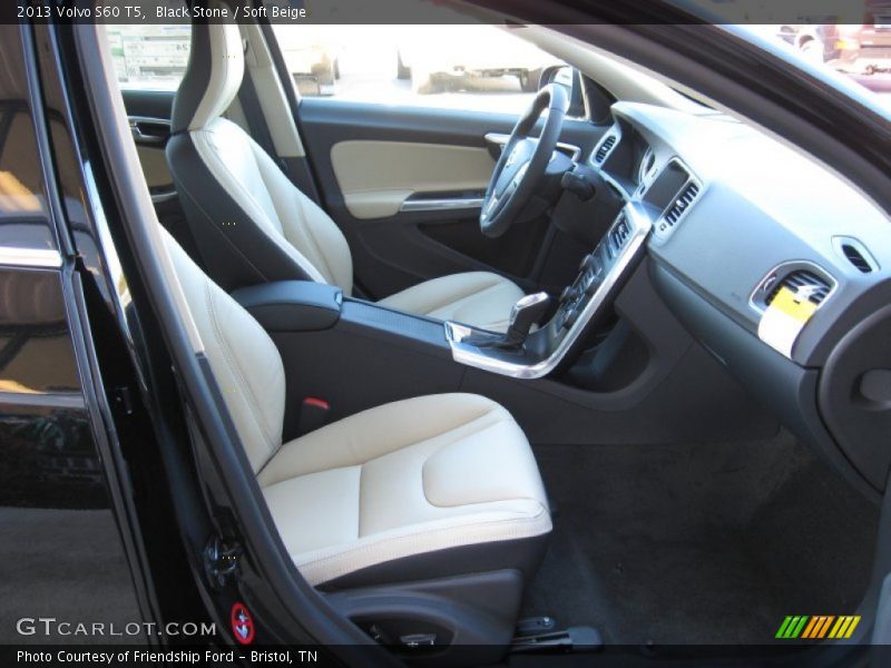 Black Stone / Soft Beige 2013 Volvo S60 T5