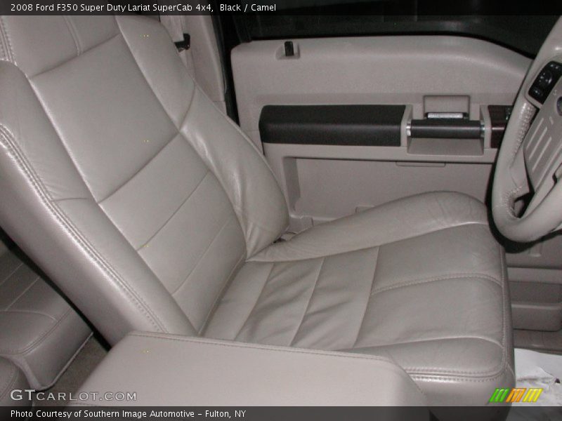 Black / Camel 2008 Ford F350 Super Duty Lariat SuperCab 4x4