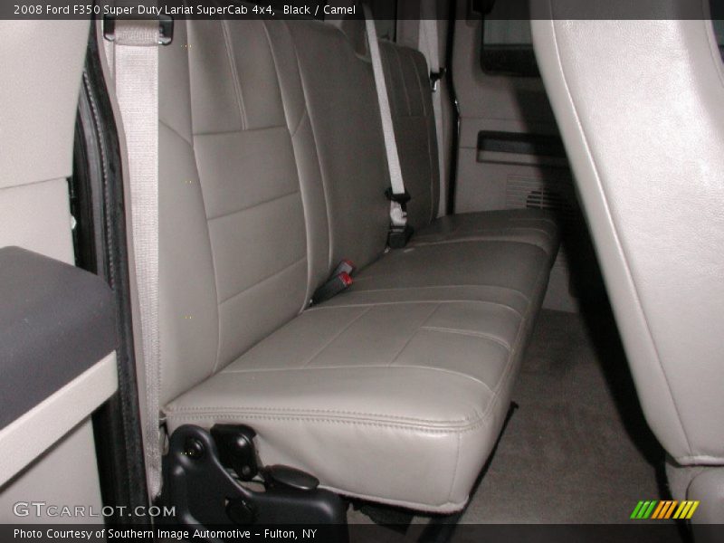 Black / Camel 2008 Ford F350 Super Duty Lariat SuperCab 4x4