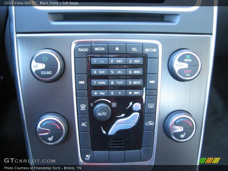 Black Stone / Soft Beige 2013 Volvo S60 T5