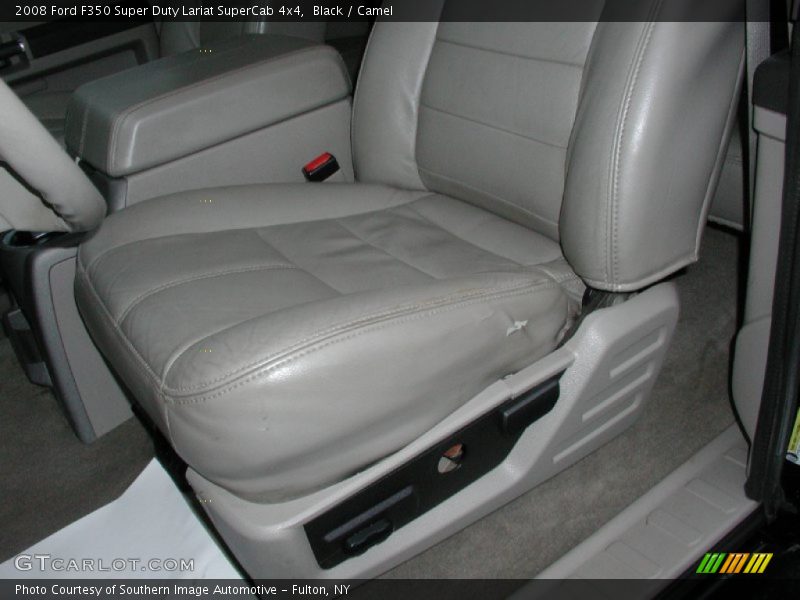 Black / Camel 2008 Ford F350 Super Duty Lariat SuperCab 4x4