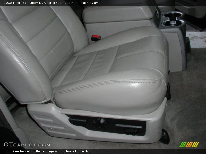 Black / Camel 2008 Ford F350 Super Duty Lariat SuperCab 4x4