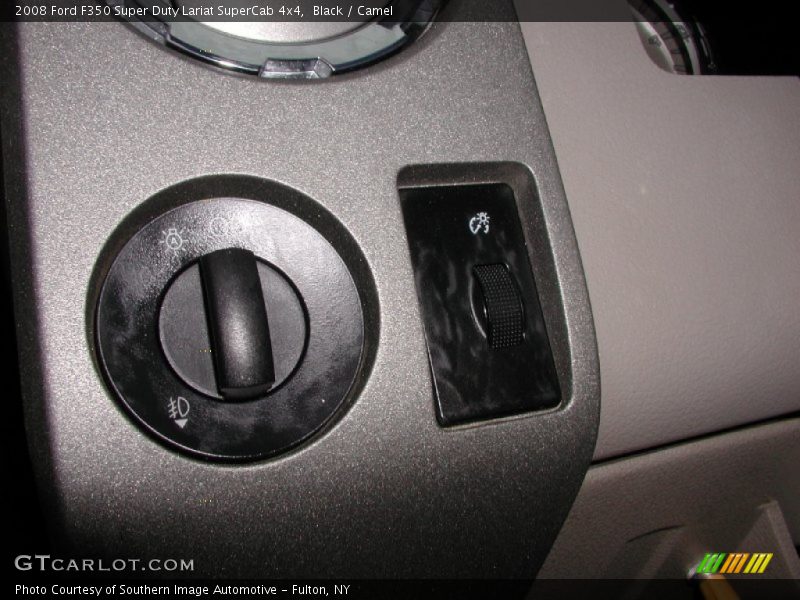 Black / Camel 2008 Ford F350 Super Duty Lariat SuperCab 4x4