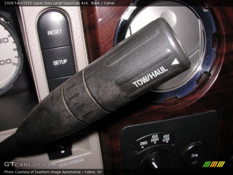 Black / Camel 2008 Ford F350 Super Duty Lariat SuperCab 4x4