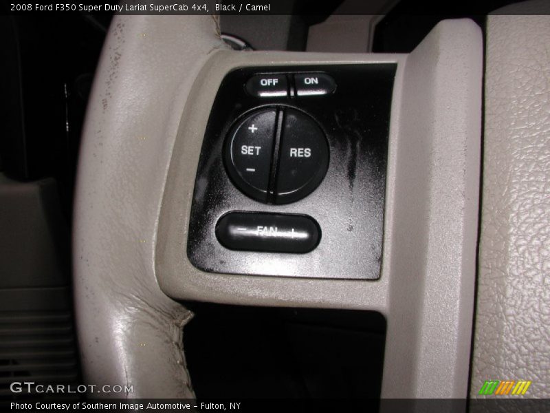 Black / Camel 2008 Ford F350 Super Duty Lariat SuperCab 4x4