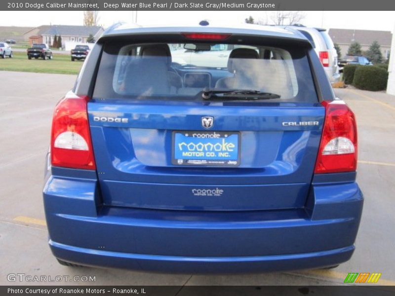 Deep Water Blue Pearl / Dark Slate Gray/Medium Graystone 2010 Dodge Caliber Mainstreet