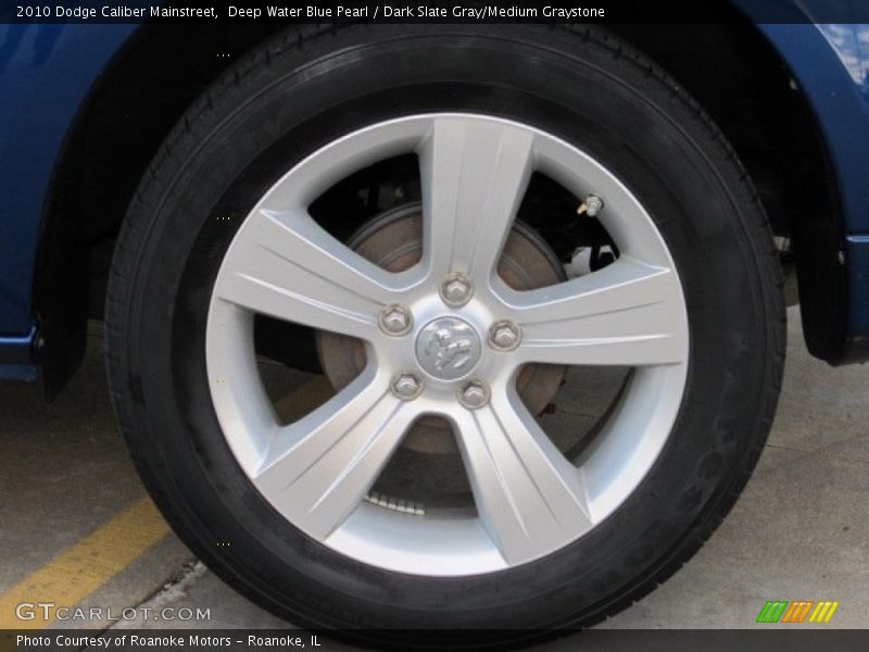 Deep Water Blue Pearl / Dark Slate Gray/Medium Graystone 2010 Dodge Caliber Mainstreet