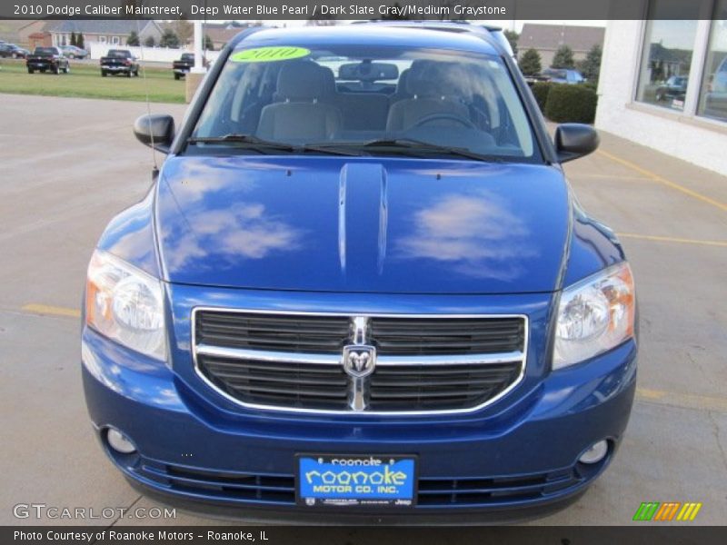 Deep Water Blue Pearl / Dark Slate Gray/Medium Graystone 2010 Dodge Caliber Mainstreet