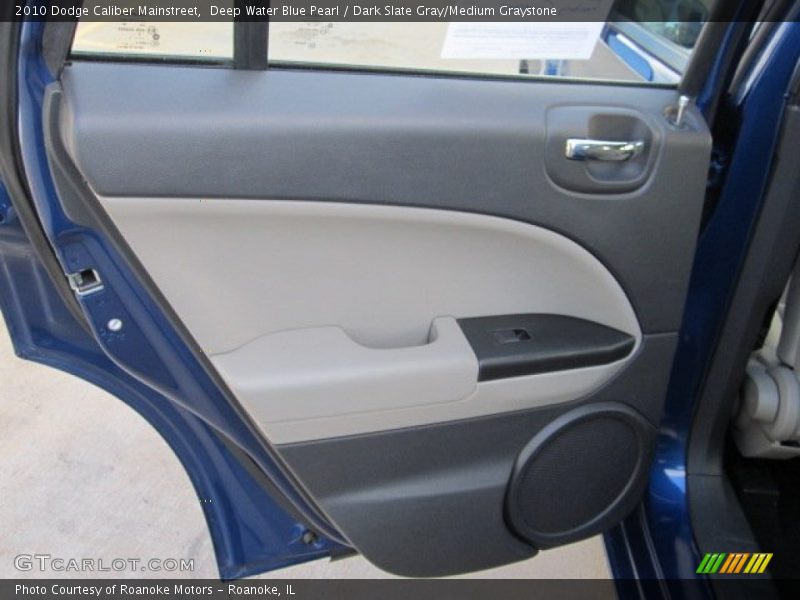 Deep Water Blue Pearl / Dark Slate Gray/Medium Graystone 2010 Dodge Caliber Mainstreet
