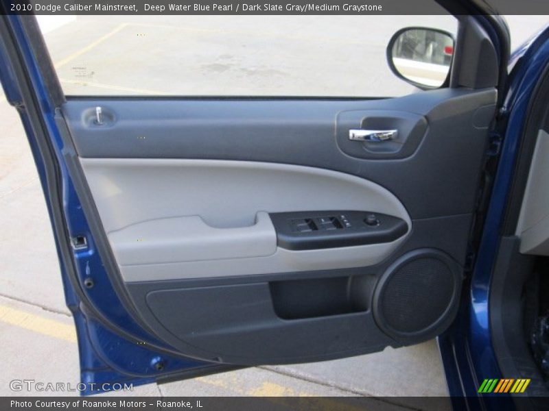 Deep Water Blue Pearl / Dark Slate Gray/Medium Graystone 2010 Dodge Caliber Mainstreet