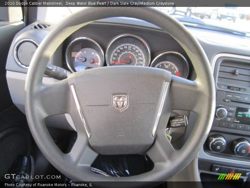 Deep Water Blue Pearl / Dark Slate Gray/Medium Graystone 2010 Dodge Caliber Mainstreet