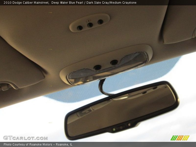 Deep Water Blue Pearl / Dark Slate Gray/Medium Graystone 2010 Dodge Caliber Mainstreet