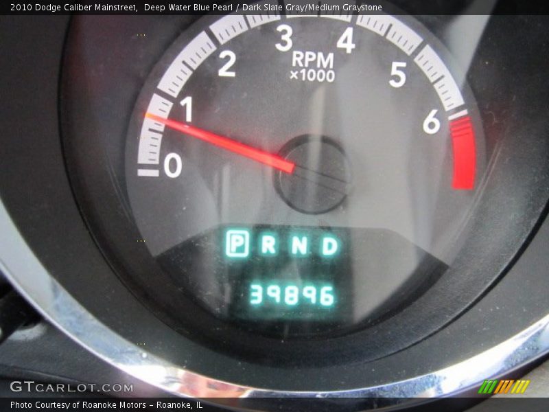 Deep Water Blue Pearl / Dark Slate Gray/Medium Graystone 2010 Dodge Caliber Mainstreet