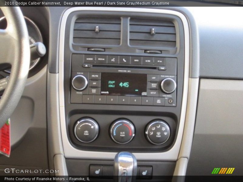 Deep Water Blue Pearl / Dark Slate Gray/Medium Graystone 2010 Dodge Caliber Mainstreet