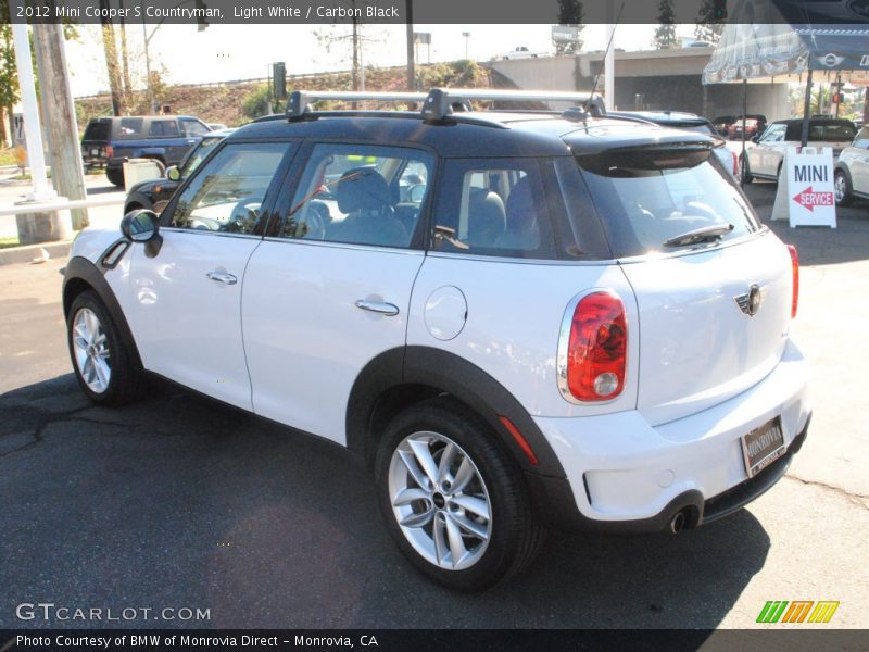 Light White / Carbon Black 2012 Mini Cooper S Countryman