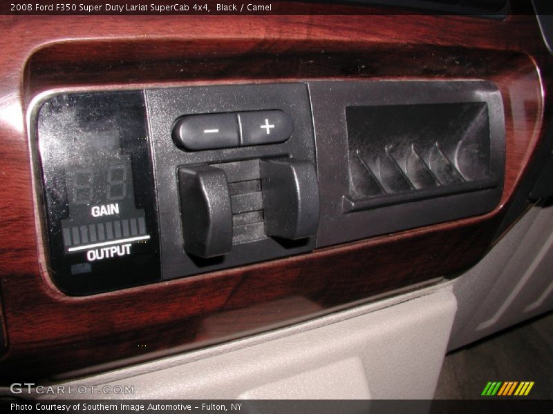 Black / Camel 2008 Ford F350 Super Duty Lariat SuperCab 4x4