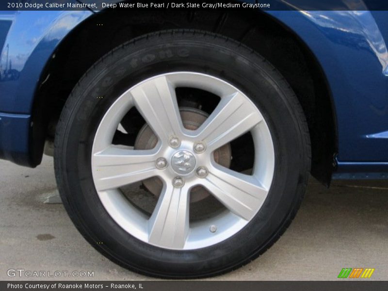 Deep Water Blue Pearl / Dark Slate Gray/Medium Graystone 2010 Dodge Caliber Mainstreet