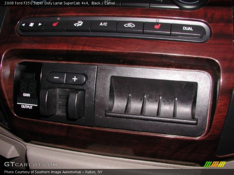 Black / Camel 2008 Ford F350 Super Duty Lariat SuperCab 4x4