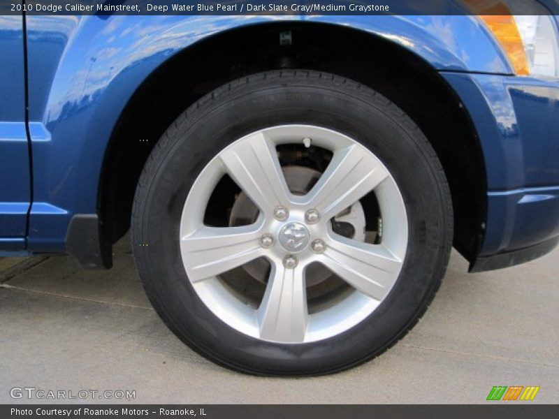 Deep Water Blue Pearl / Dark Slate Gray/Medium Graystone 2010 Dodge Caliber Mainstreet
