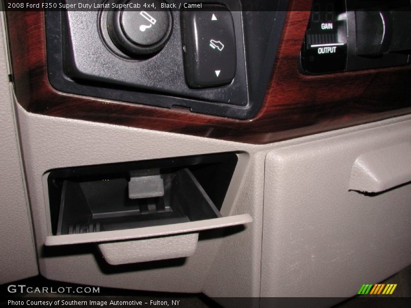 Black / Camel 2008 Ford F350 Super Duty Lariat SuperCab 4x4