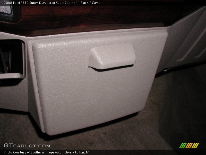 Black / Camel 2008 Ford F350 Super Duty Lariat SuperCab 4x4
