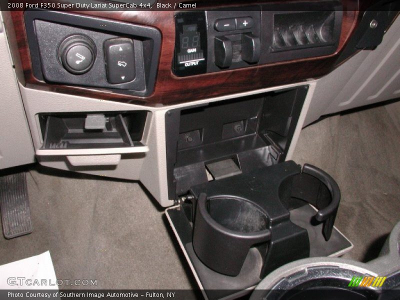 Black / Camel 2008 Ford F350 Super Duty Lariat SuperCab 4x4