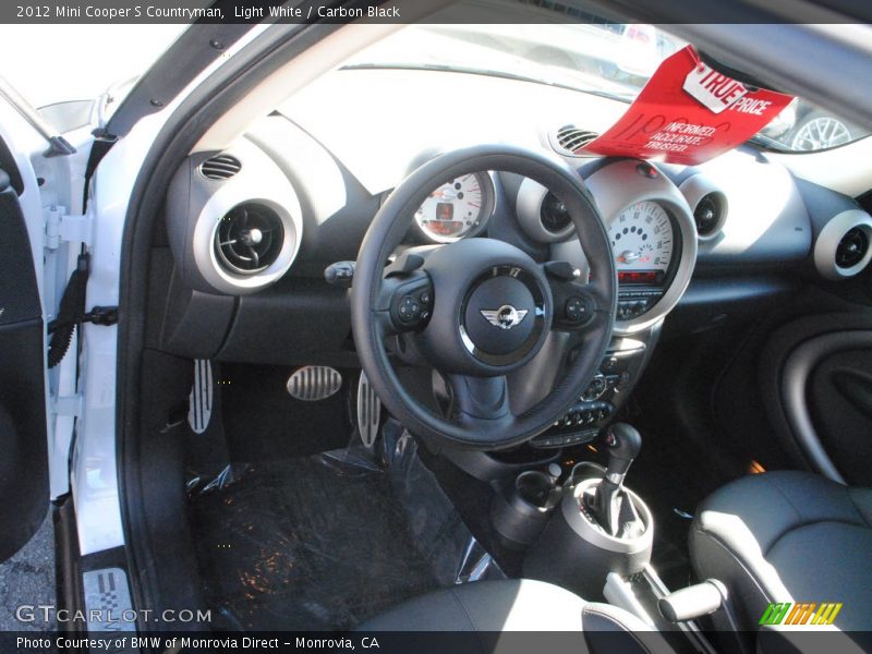 Light White / Carbon Black 2012 Mini Cooper S Countryman