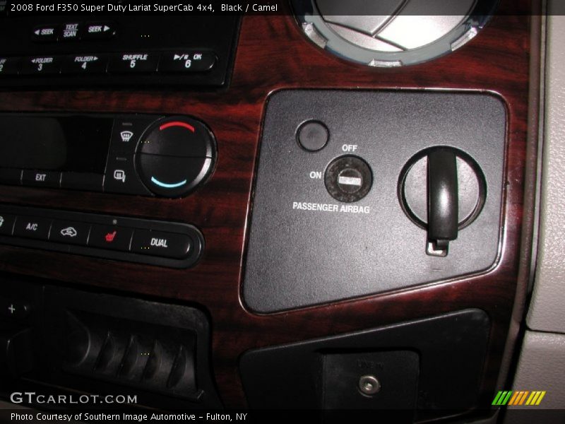 Black / Camel 2008 Ford F350 Super Duty Lariat SuperCab 4x4