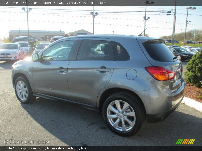 Mercury Gray Pearl / Black 2013 Mitsubishi Outlander Sport ES 4WD