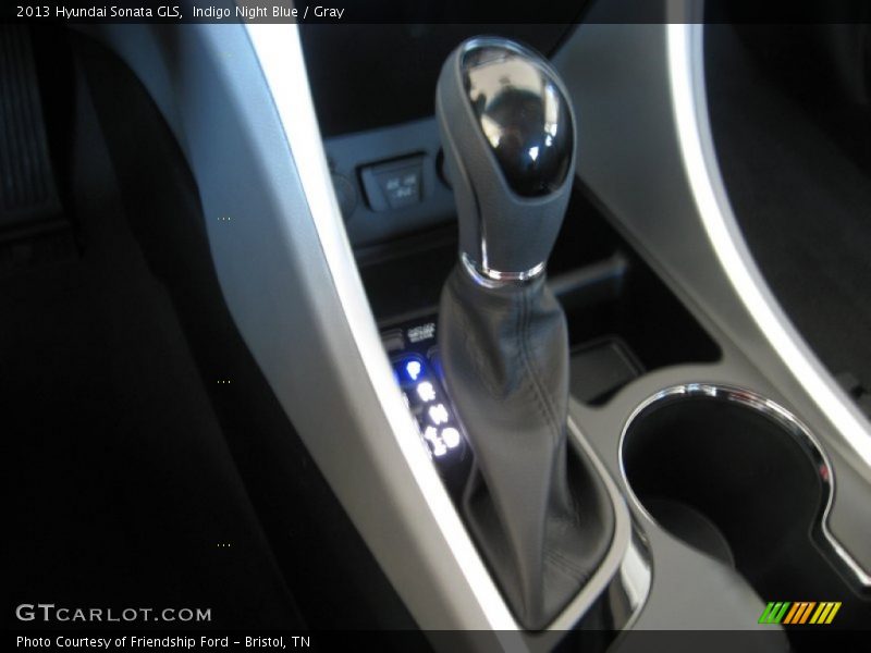 Indigo Night Blue / Gray 2013 Hyundai Sonata GLS