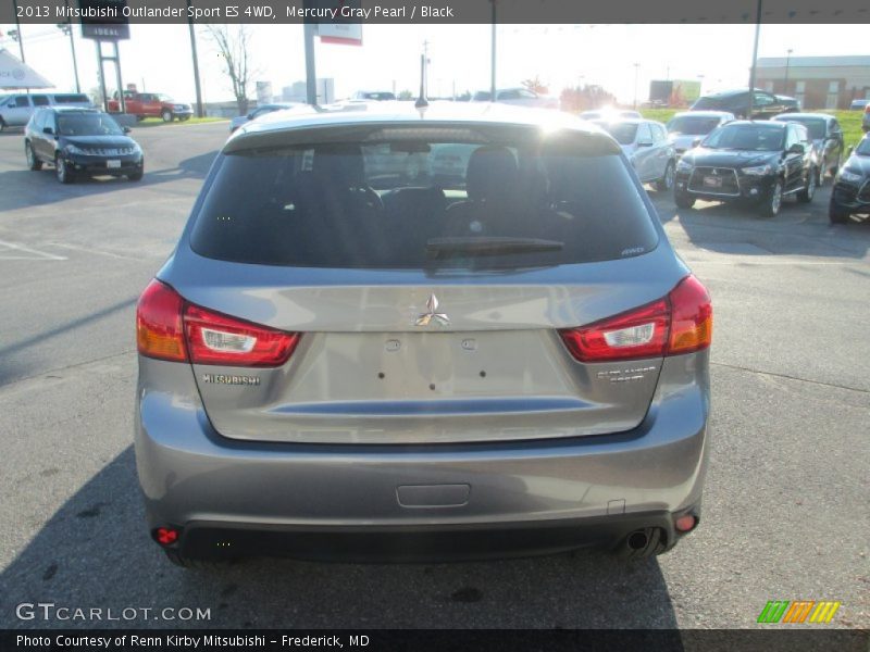 Mercury Gray Pearl / Black 2013 Mitsubishi Outlander Sport ES 4WD
