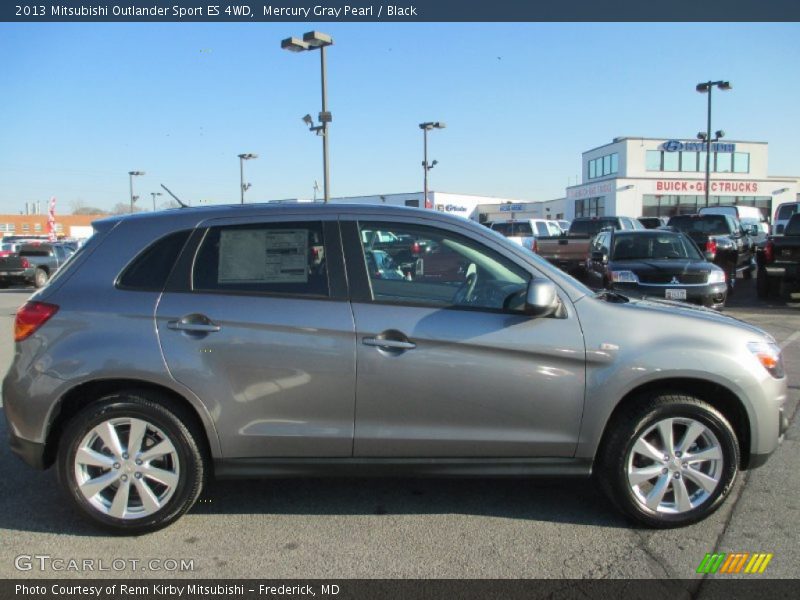 Mercury Gray Pearl / Black 2013 Mitsubishi Outlander Sport ES 4WD