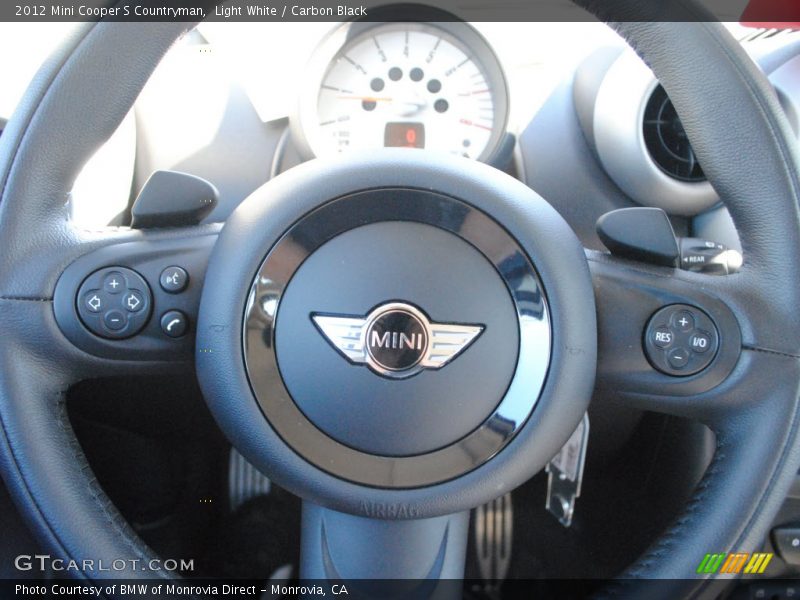 Light White / Carbon Black 2012 Mini Cooper S Countryman