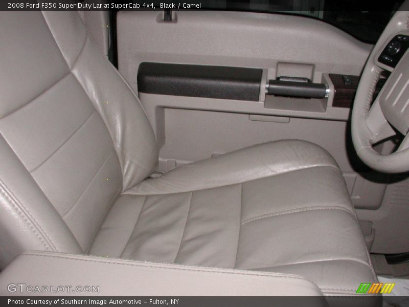 Black / Camel 2008 Ford F350 Super Duty Lariat SuperCab 4x4