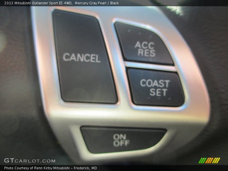 Mercury Gray Pearl / Black 2013 Mitsubishi Outlander Sport ES 4WD