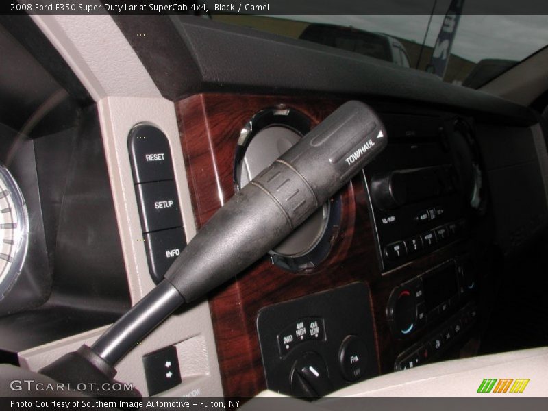 Black / Camel 2008 Ford F350 Super Duty Lariat SuperCab 4x4