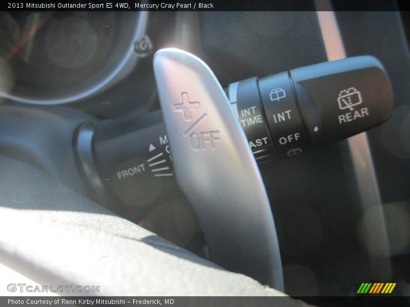 Mercury Gray Pearl / Black 2013 Mitsubishi Outlander Sport ES 4WD