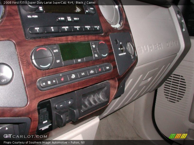 Black / Camel 2008 Ford F350 Super Duty Lariat SuperCab 4x4
