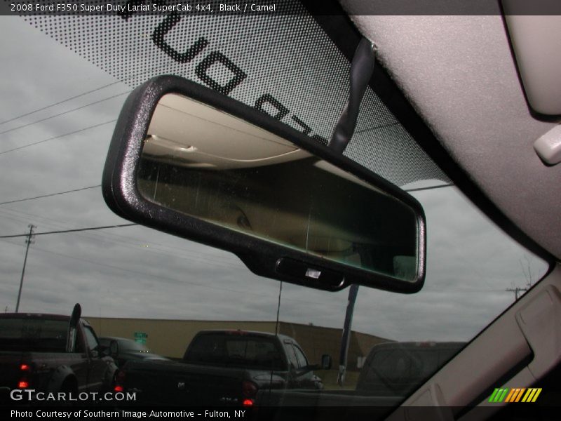 Black / Camel 2008 Ford F350 Super Duty Lariat SuperCab 4x4