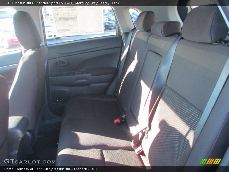 Mercury Gray Pearl / Black 2013 Mitsubishi Outlander Sport ES 4WD