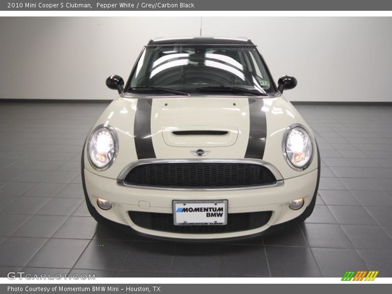 Pepper White / Grey/Carbon Black 2010 Mini Cooper S Clubman