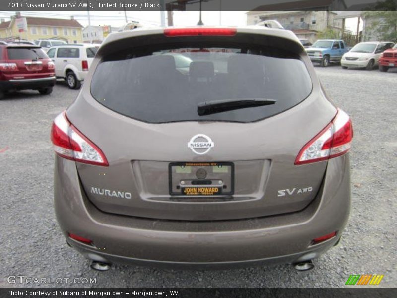 Tinted Bronze / Black 2013 Nissan Murano SV AWD